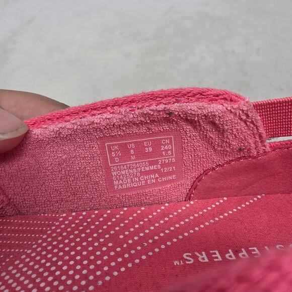 Clarks Coral Canvas Slip-On Shoes Womens Comfort Cushioned Size 8 - Picture 8 of 8